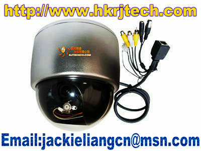 PTZ Vandal-proof IR IP Camera