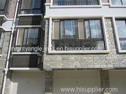 intelligent invisible anti-burglar netting ( building material )
