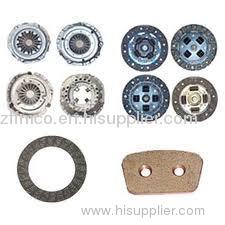 Clutch disc shoes pads llining friction material auto parts