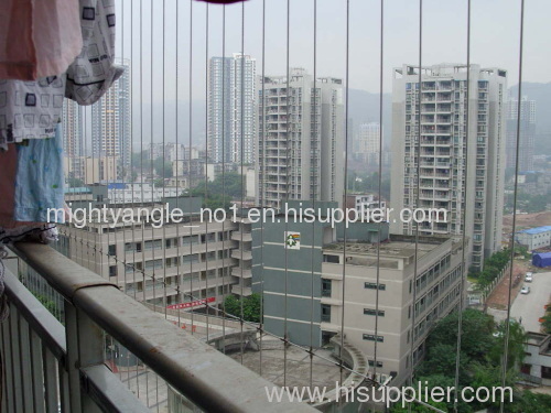 invisibie defend wire (balcony decoration)