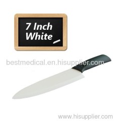 7 Inch Kitchen Ceramic Knife (Chef Knife - White)