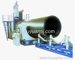 Single corrugated pipe