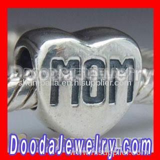 european sterling silver Mothers Day Charm Beads