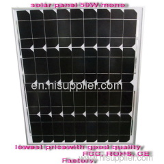 High efficiency lowest price solar panel