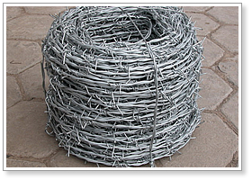 galvanized razor barbed wire