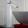 High stand waterfall basin faucet