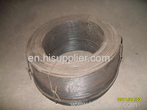 black binding wire coil