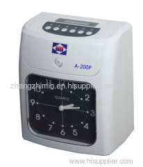 Time recorder aiabo brand A-100P