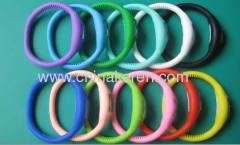 Hot Sell Fashion Ion Silicone watchs