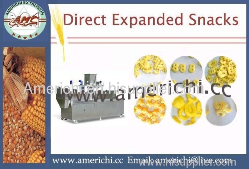 Corn snacks food machine