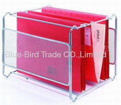 mesh hanging file rack