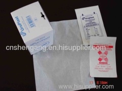 Medical gloves with paper,PE/CPE/EVA