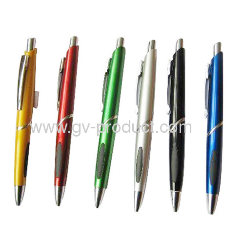 metal promoional retractable 0.7mm ballpoint pens