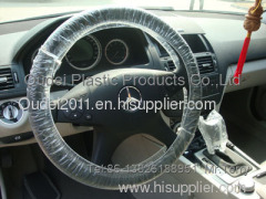 Disposable PE car protective products Steering Wheel Cover