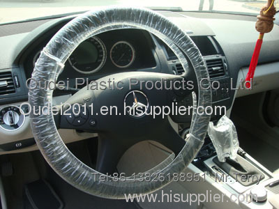 Disposable PE car protective products Steering Wheel Cover