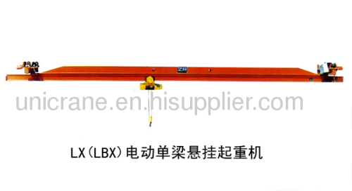 LXB model explosion proof hanging bridge crane