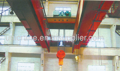 LHY model double girder metallurgy bridge crane with hoist