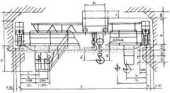 QY model Double Girder Isolation EOT Crane with Hook