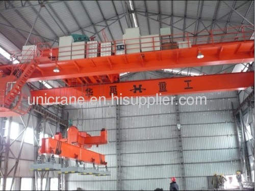 Magnetic Overhead Crane with carrier beam (vertical with girder)