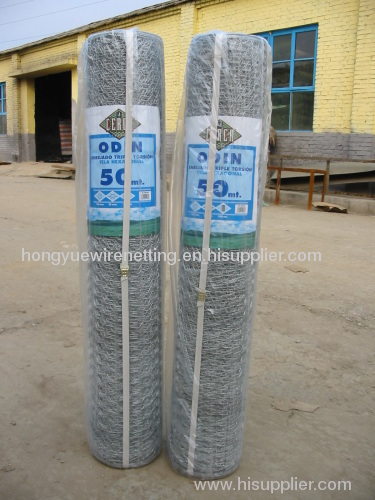 H galvanized hexagonal wire mesh