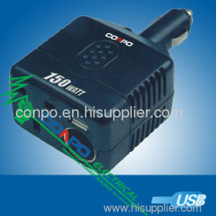 Car Inverter DAU-150 150W 3in1 Inverter With USB/AC/DC Ports