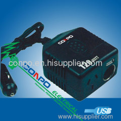 Car Inverter DAU-120B 120W 3in1 Inverter With USB/AC/DC Ports