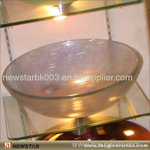 Clear Glass Basins