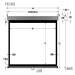 AP-SC011 APEXSCREEN Electric Screen 60(inch) 4:3