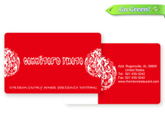 discount available business card