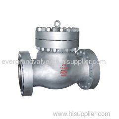 API Cast Steel Swing Check Valve