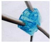 X Banner Plastic Type Blue
