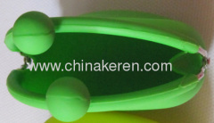 cute Silicone green Purse