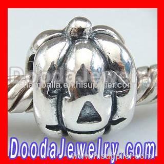 925 Sterling Silver Jack-O-Lantern charms