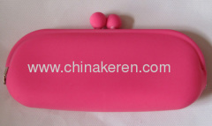 fashione 100% Silicone key pouch