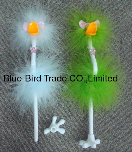 flamingo bowknot pens