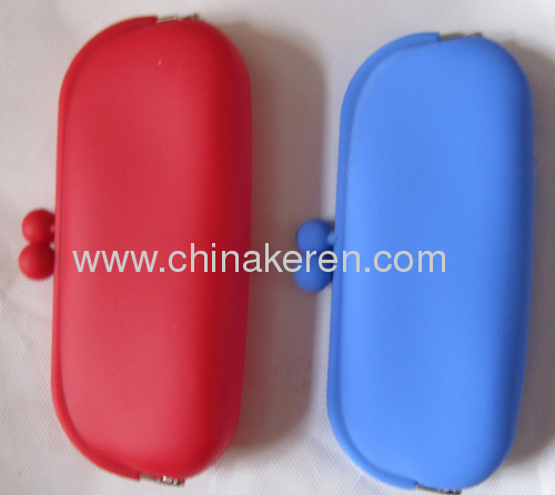 silicone blue Sunglasses Case