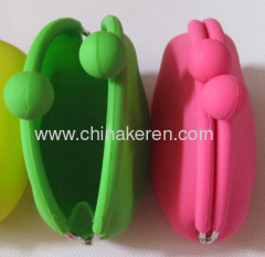 2012 Hot Selling Heart Shaped Silicone Purse