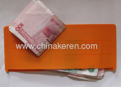 Waterproof rubber silicone coin purse