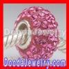 Wholesale european Swarovski Crystal beads with pink Austrian crystal
