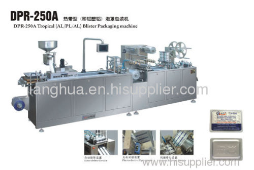 tropical blister packing machine
