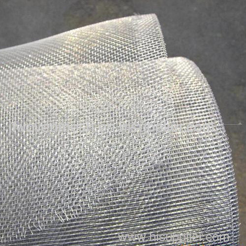 Stainless steel window screen