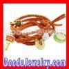 Fashion Juicy Couture bracelet jewelry Orange Leather Strap