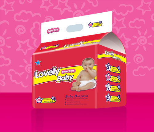 Baby Diaper(Lovely Baby)
