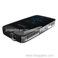 LCos Mini Projector 2GB Meomory Touch Keypad TF-Card VGA Resolution