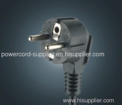 Germany type ac power supply cord,VDE approved,schuko plug