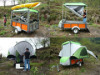 travel trailers,outdoor tent car,camping tent car,green camping trilers