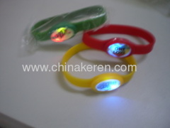 LED Flashing Silicone Bracelet