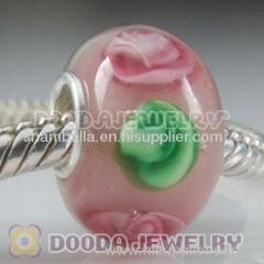 european Style Murano Glass Beads Fit European Large Hole Jewelry