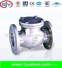 BJV JIS SS304 SS316 SS304L SS316L flanged check valve