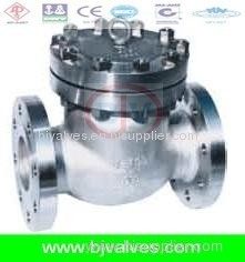 BJV Stainless steel flanged RF RTJ check valve